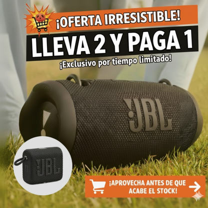 🔊🔥 Compra el CHARGE 5  y recibe el Mini Go 4 ¡TOTALMENTE GRATIS! 🎶